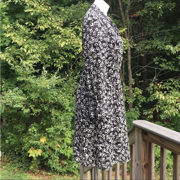 J Crew Mercantile pansy print dress with slip dress included size S - Picture 9 of 10